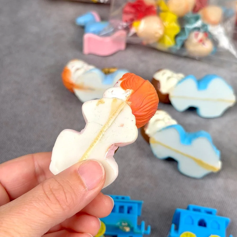 Vintage 1991 Wilton Cake Picks Topper Derby Clowns Train Circus Birthday 40+ Pcs